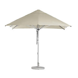 Cafe Series Custom Natural Umbrella | Square - Outdoor Instant Shade