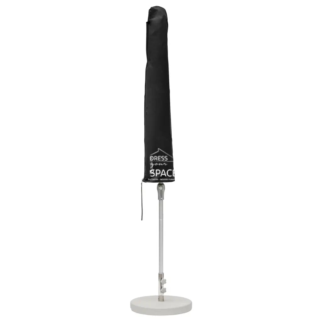 Cafe Series Custom Orange Stripe Umbrella | Oct. - Outdoor Instant Shade