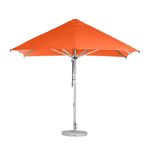 Cafe Series Custom Orange Umbrella | Square - Outdoor Instant Shade