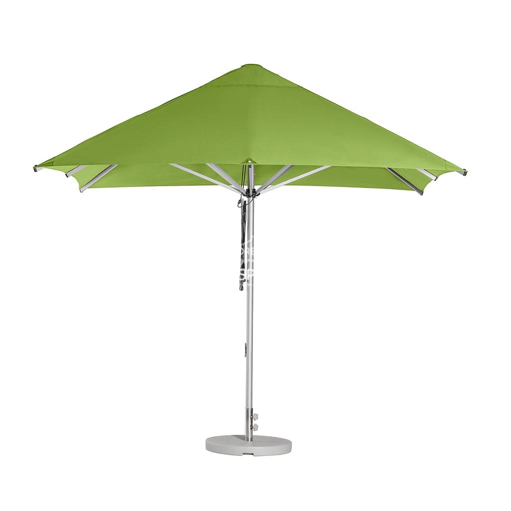 Cafe Series Custom Pistachio Umbrella | Square - Outdoor Instant Shade