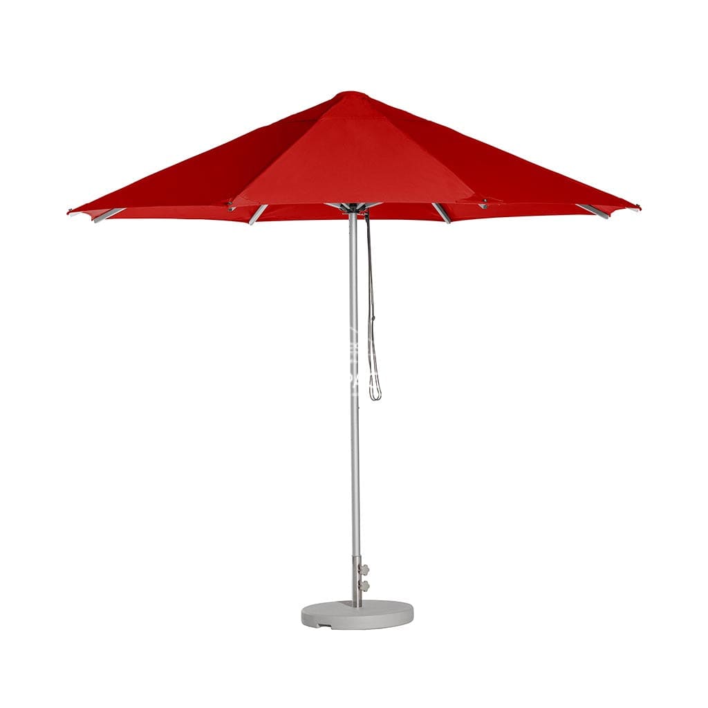 Cafe Series Custom Red Umbrella | Oct. - Outdoor Instant Shade