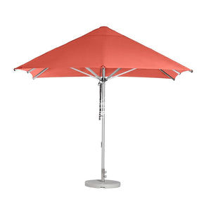 Cafe Series Custom Salmon Umbrella | Square - Outdoor Instant Shade