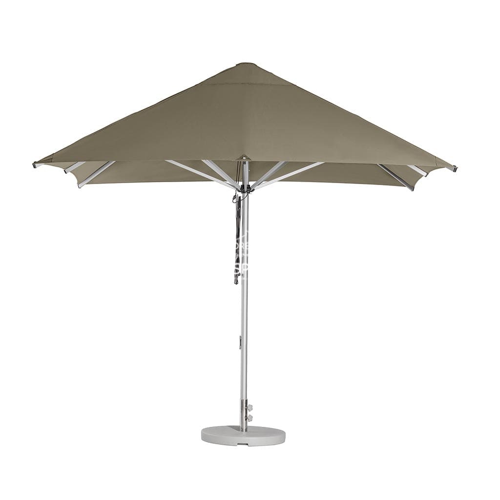 Cafe Series Custom Slate Umbrella | Square - Outdoor Instant Shade