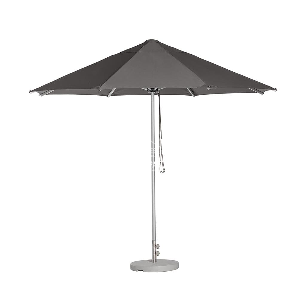 Cafe Series Custom Smoked Tweed Umbrella | Oct. - Outdoor Instant Shade