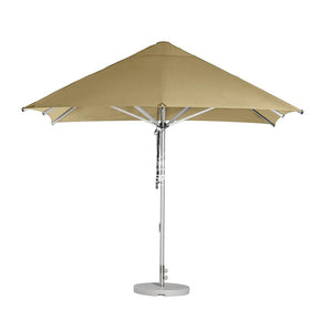 Cafe Series Custom Tan Umbrella | Square - Outdoor Instant Shade