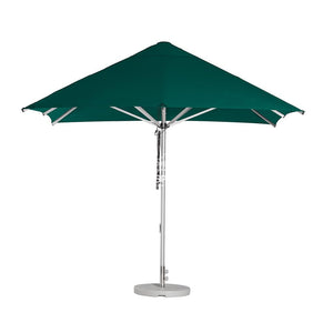 Cafe Series Custom Teal Umbrella | Square - Outdoor Instant Shade