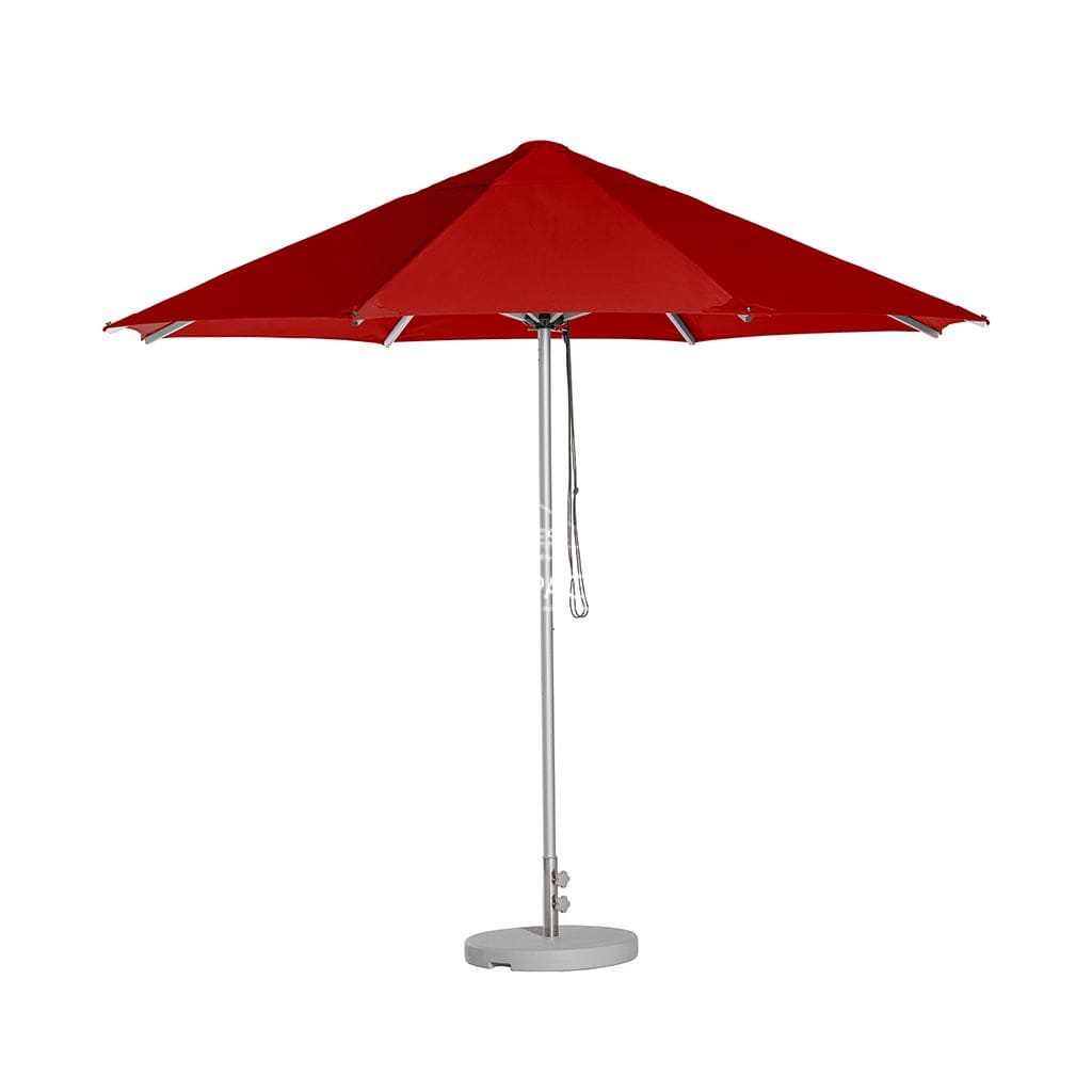 Cafe Series Custom Vermillion Umbrella | Oct. - Outdoor Instant Shade