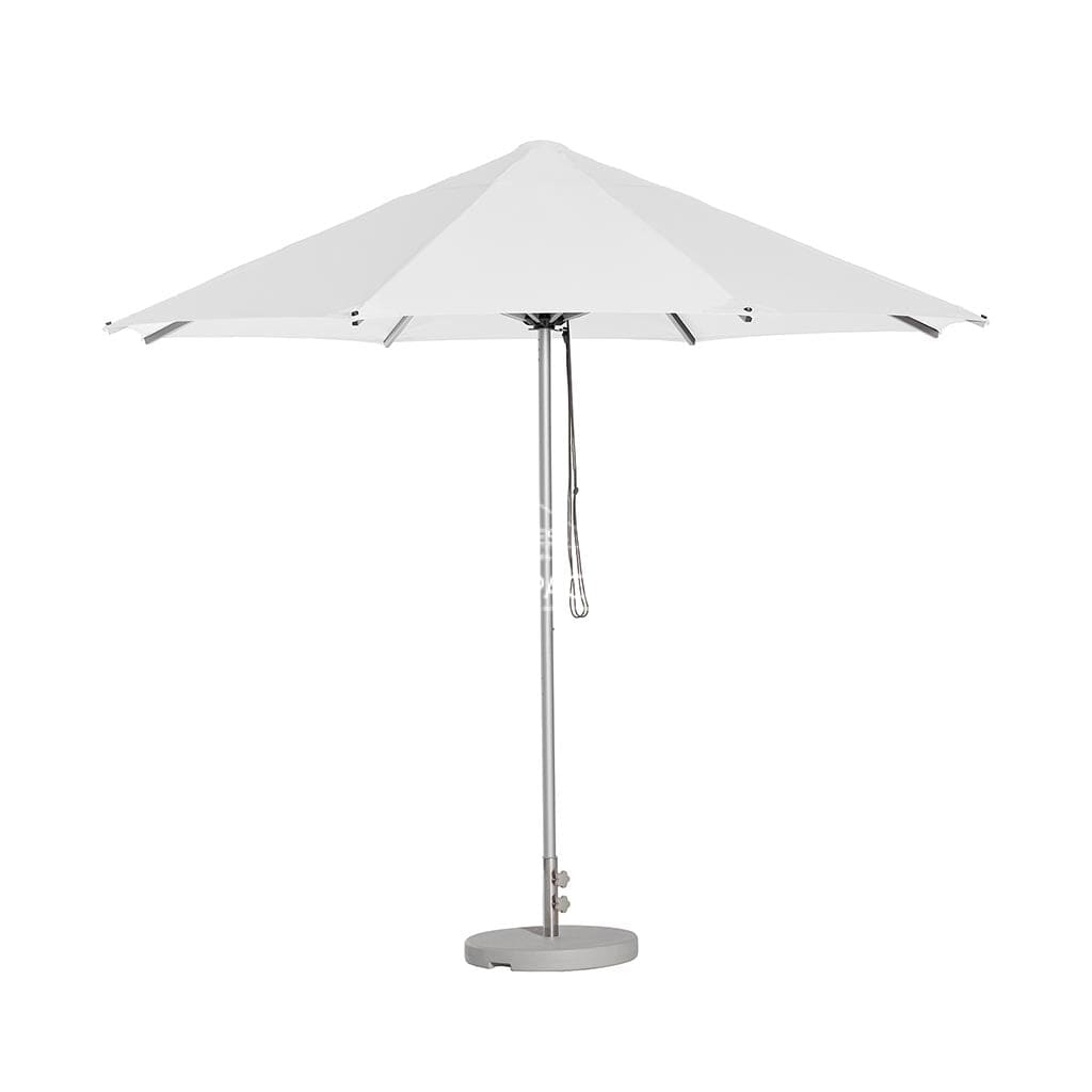 Cafe Series Custom White Umbrella | Oct. - Outdoor Instant Shade
