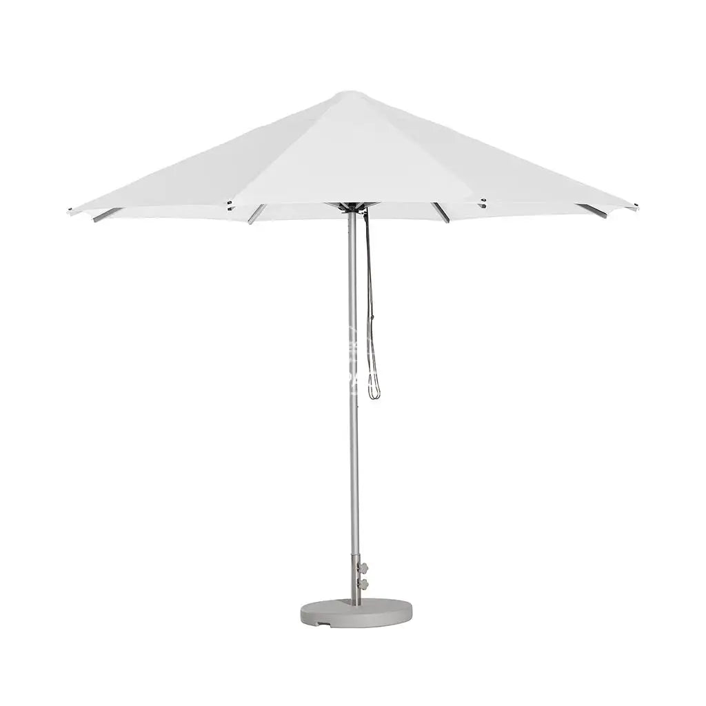 Cafe Series Custom White Umbrella | Oct. - Outdoor Instant Shade