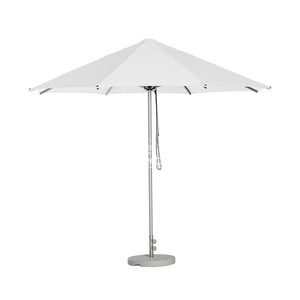 Cafe Series Custom White Umbrella | Oct. - Outdoor Instant Shade