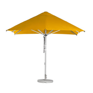 Cafe Series Custom Yellow Umbrella | Square - Outdoor Instant Shade