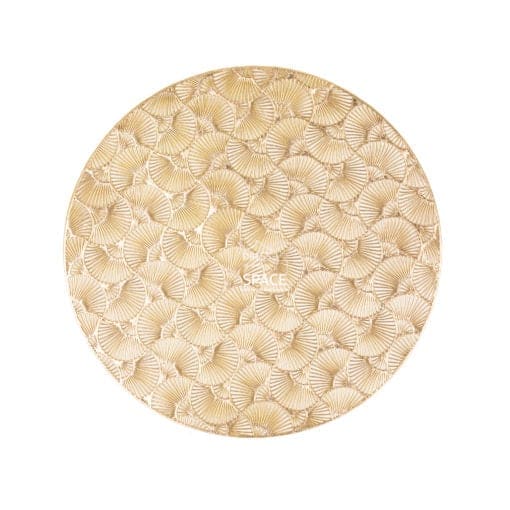 Capelinni Leaf Placemat Gold - Placemat - DYS Indoor