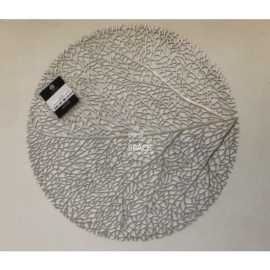 Capelinni Leaf Placemat Silver - Placemat - DYS Indoor