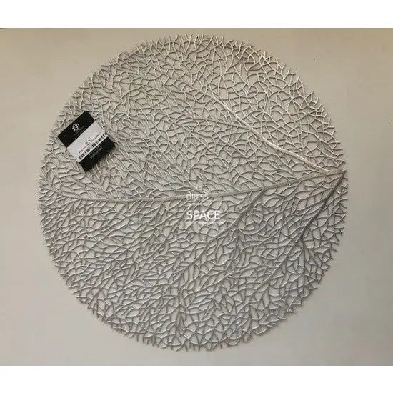 Capelinni Leaf Placemat Silver - Placemat - DYS Indoor