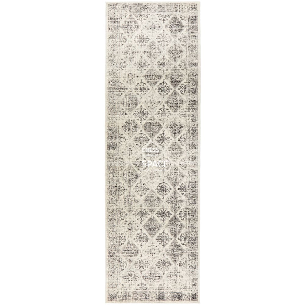 Century 999 Grey Runner Rug - Indoor Hallway Runner - Rug Culture