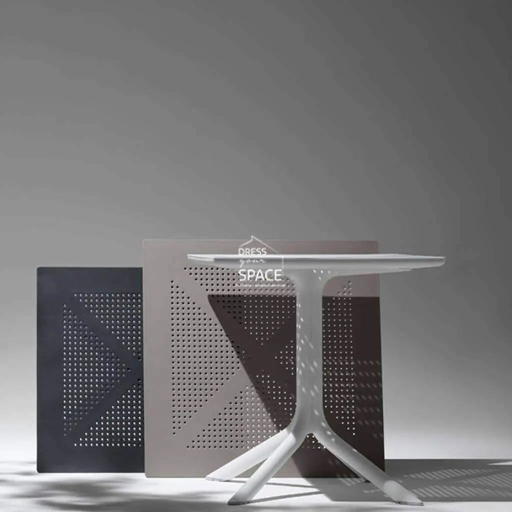 Clip Table - Anthracite - Outdoor Cafe Table - Nardi