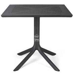 Clip Table - Anthracite - Outdoor Cafe Table - Nardi
