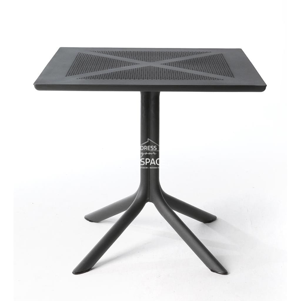 Clip X Table - Anthracite - Outdoor Table - Nardi