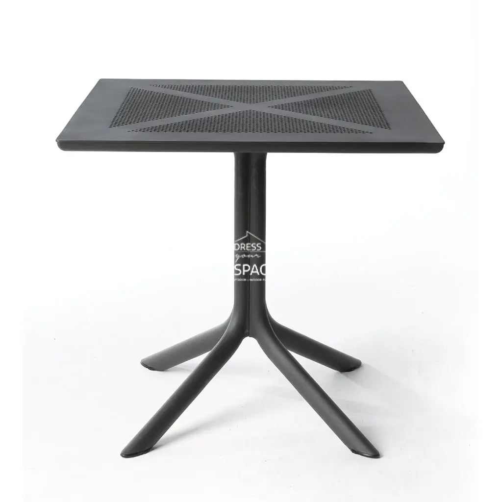 Clip X Table - Anthracite - Outdoor Table - Nardi