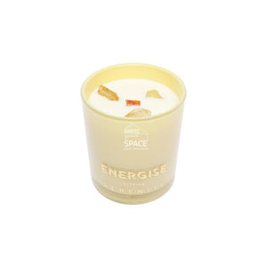 Crystal Candle - ENERGISE - CITRINE - Candle - Serenity Candles