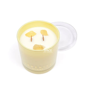 Crystal Candle - Energise - Citrine Crystal - Candle - Serenity Candles