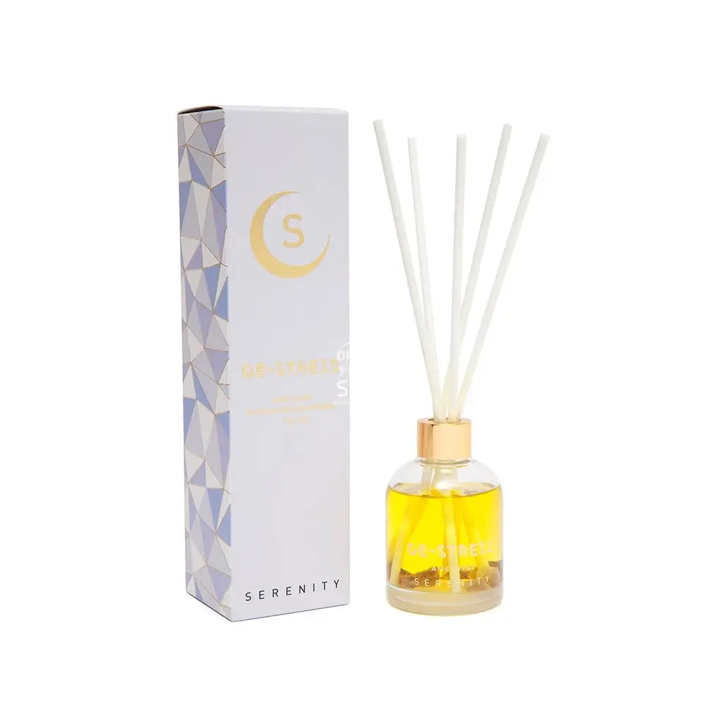 Crystal Fragrance Diffuser - DE-STRESS - AMETHYST - Fragrance Diffuser - Serenity Candles