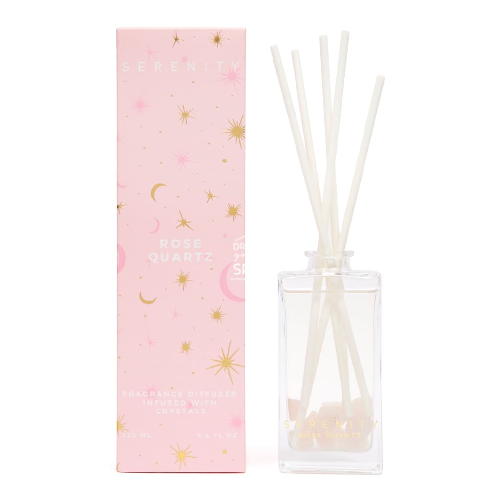 Crystal Fragrance Diffuser - LOVE - ROSE QUARTZ - Fragrance Diffuser - Serenity Candles