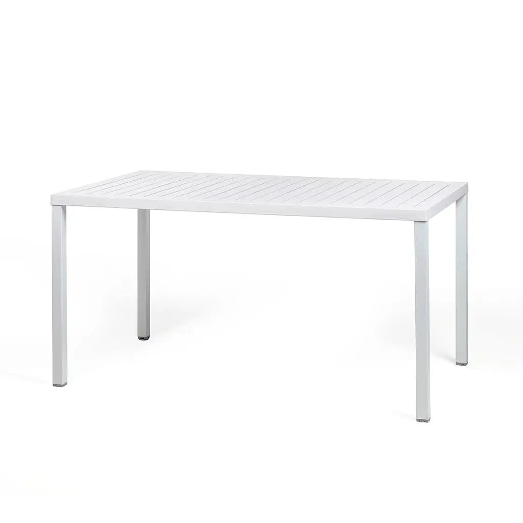 Cube Bar Table 140 x 80 - Bianco - Outdoor Table - Nardi