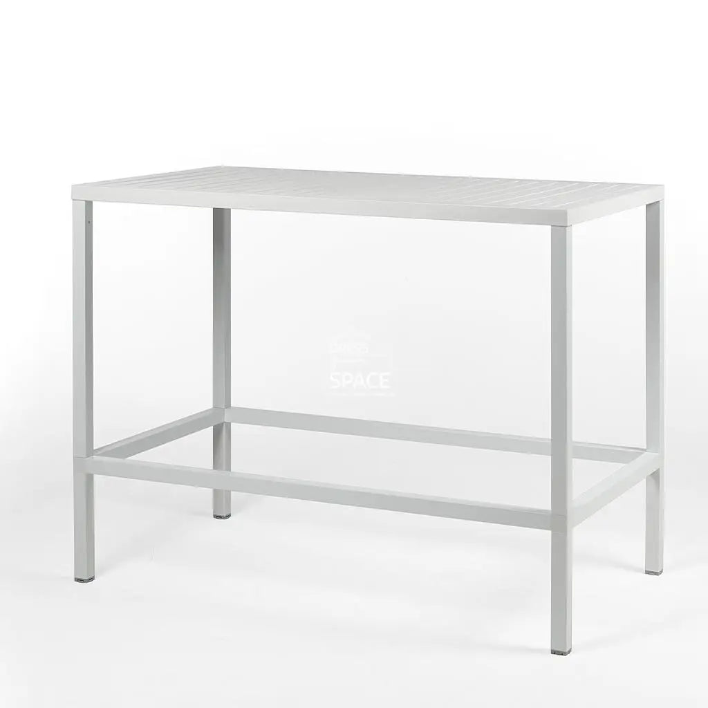 Cube Bar Table 140 x 80 - Bianco - Outdoor Table - Nardi