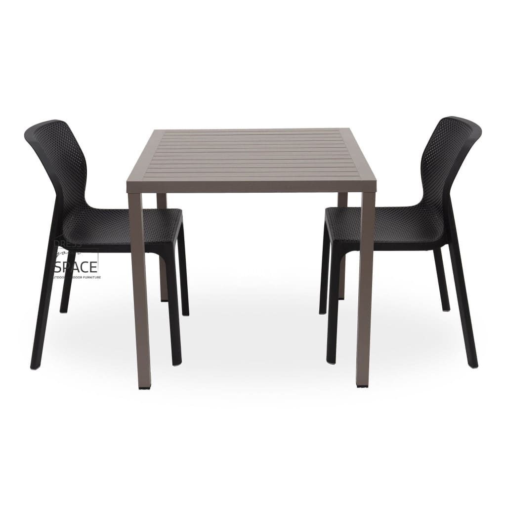 Cube - Bit Chair 3P Set - Outdoor Dining Set - Nardi