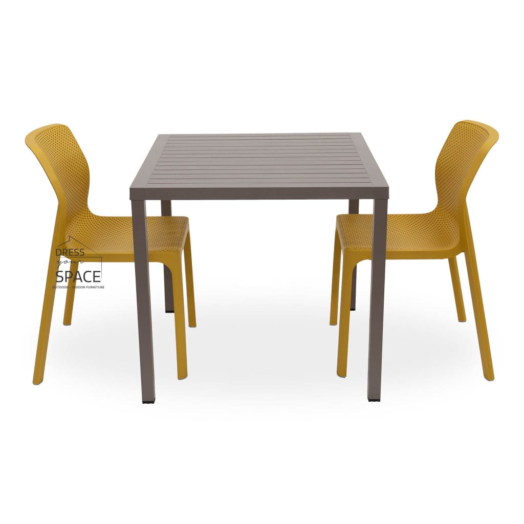 Cube - Bit Chair 3P Set - Outdoor Dining Set - Nardi