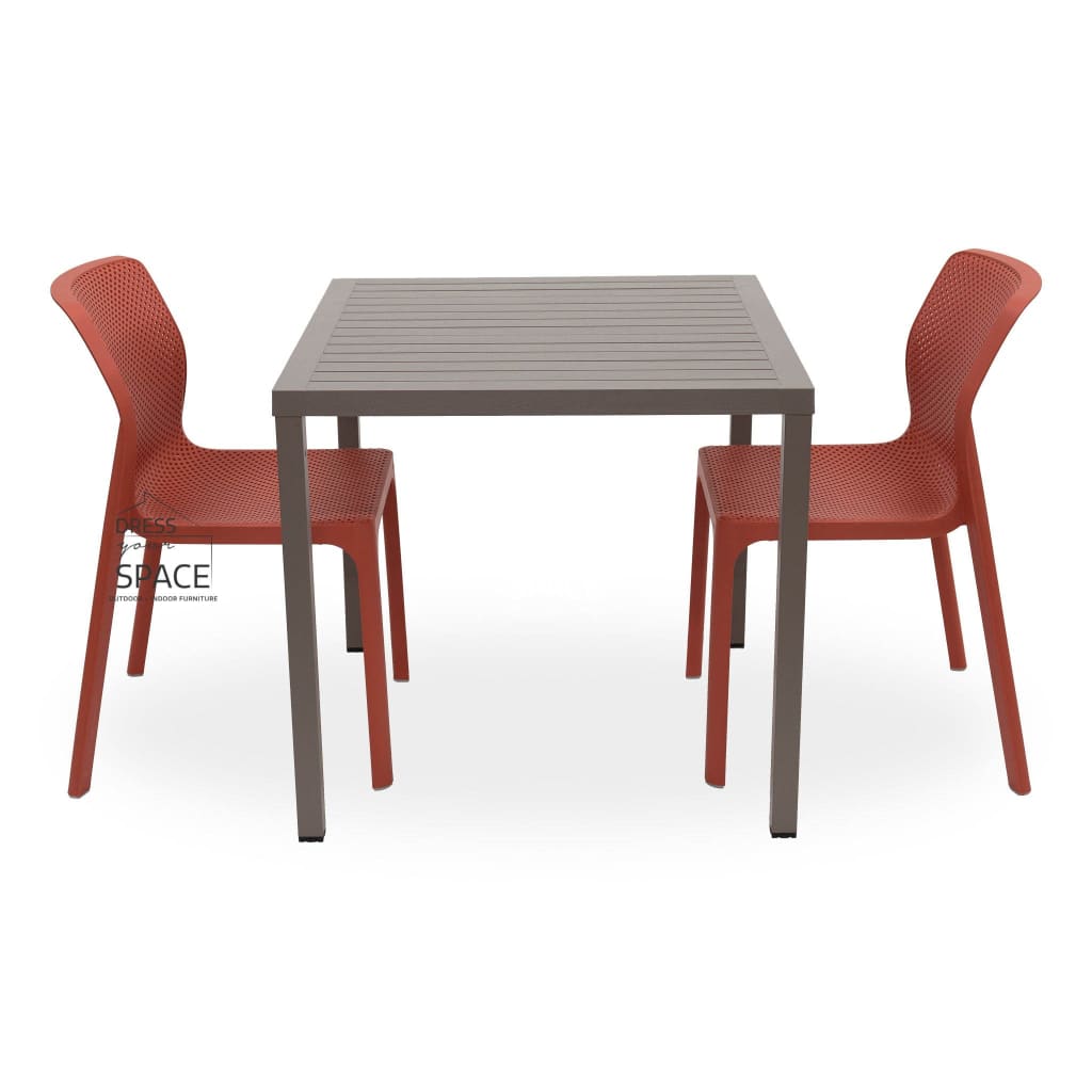 Cube - Bit Chair 3P Set - Outdoor Dining Set - Nardi