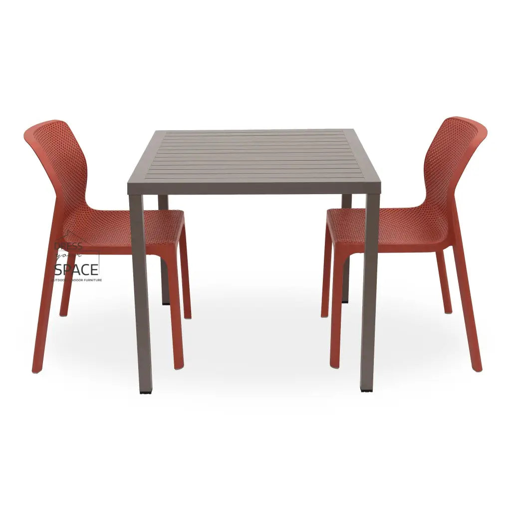 Cube - Bit Chair 3P Set - Outdoor Dining Set - Nardi