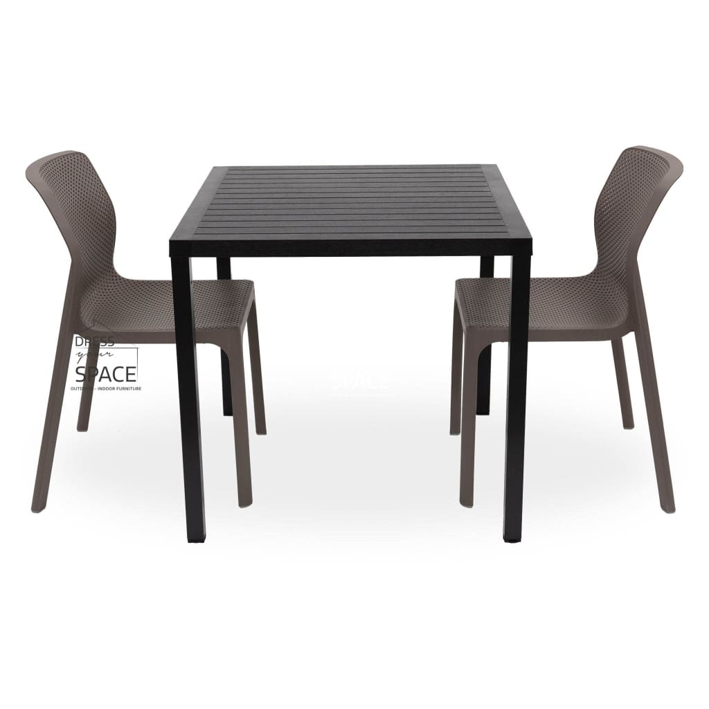 Cube - Bit Chair 3P Set - Outdoor Dining Set - Nardi