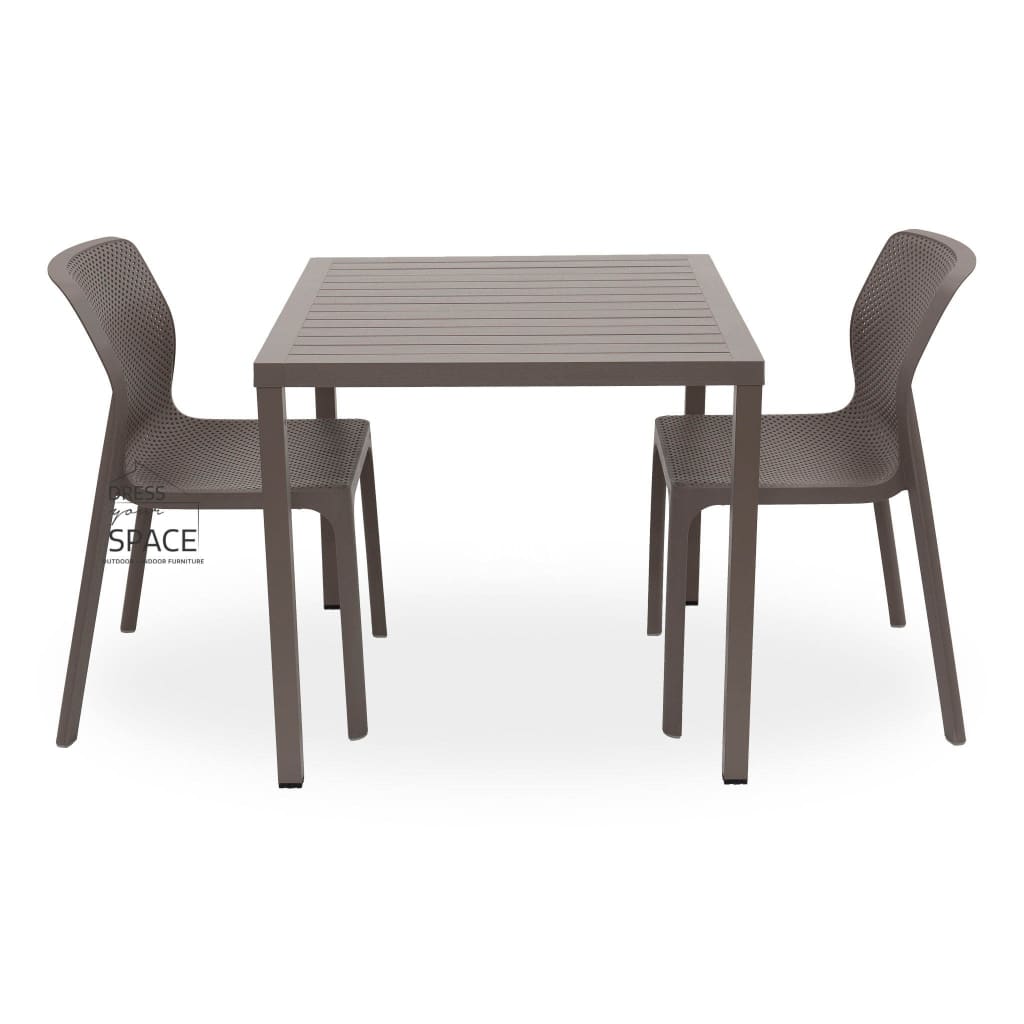Cube - Bit Chair 3P Set - Outdoor Dining Set - Nardi