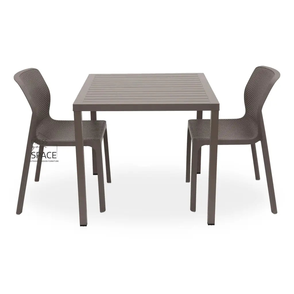 Cube - Bit Chair 3P Set - Outdoor Dining Set - Nardi