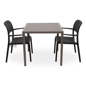 Cube - Bora Chair 3P Set - Outdoor Dining Set - Nardi