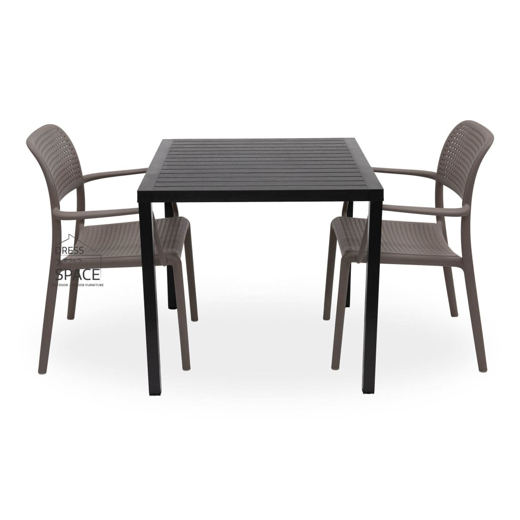 Cube - Bora Chair 3P Set - Outdoor Dining Set - Nardi