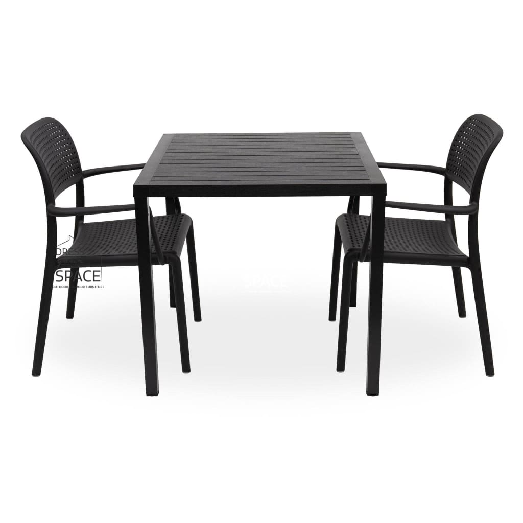 Cube - Bora Chair 3P Set - Outdoor Dining Set - Nardi