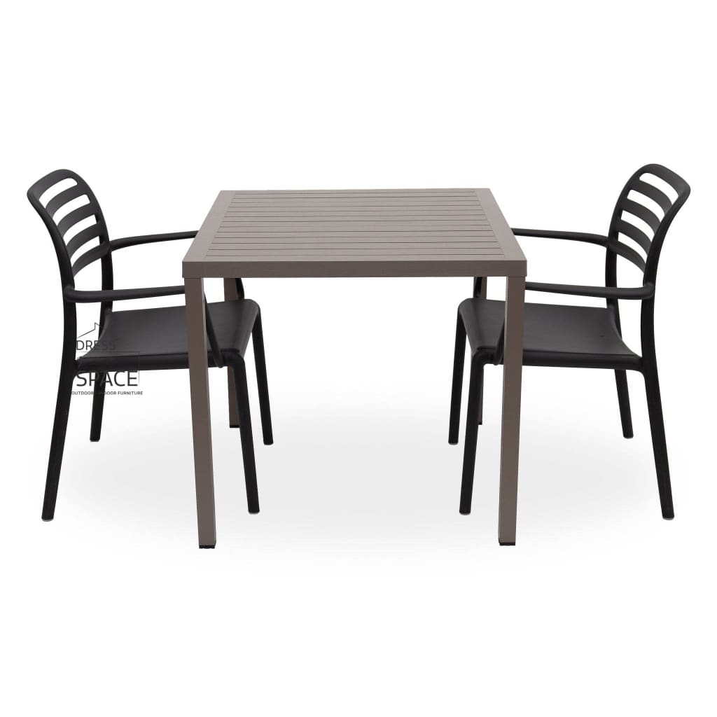 Cube - Costa Chair 3P Set - Outdoor Dining Set - Nardi