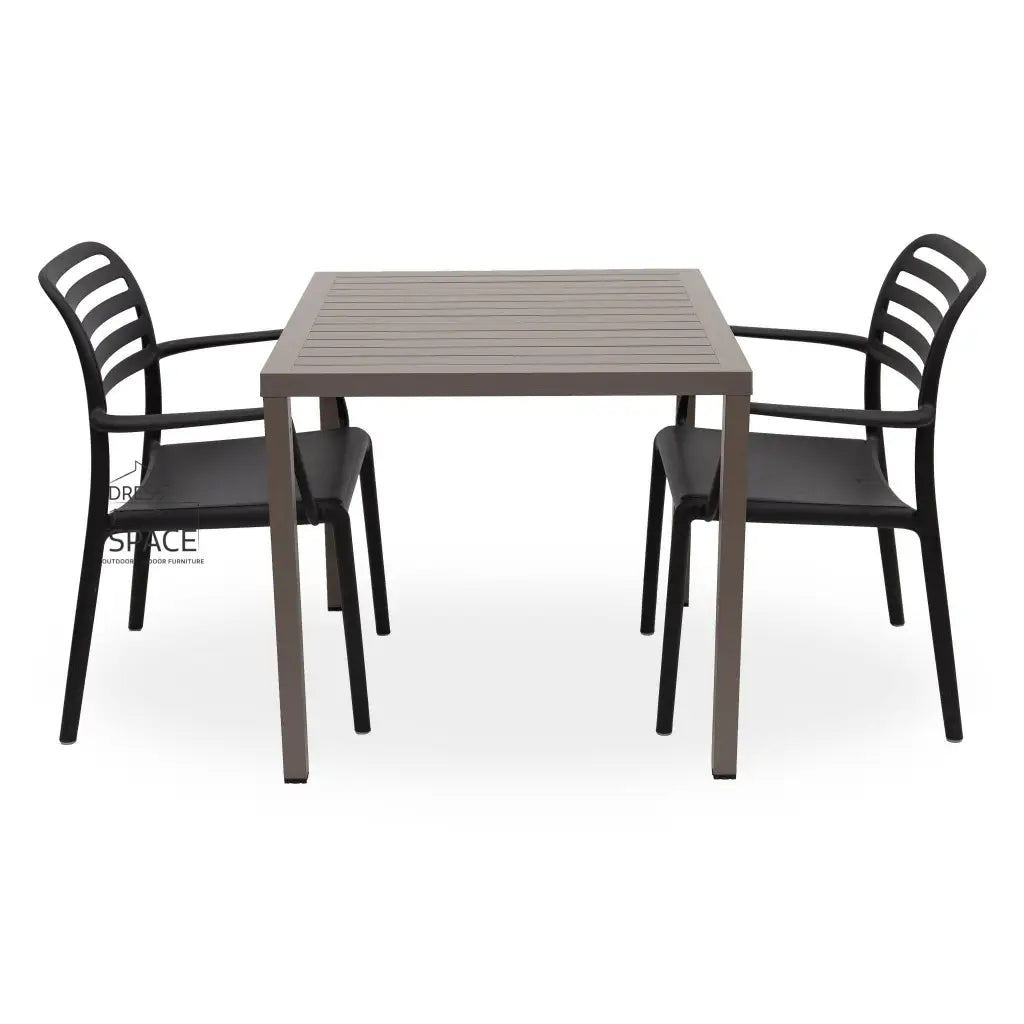 Cube - Costa Chair 3P Set - Outdoor Dining Set - Nardi