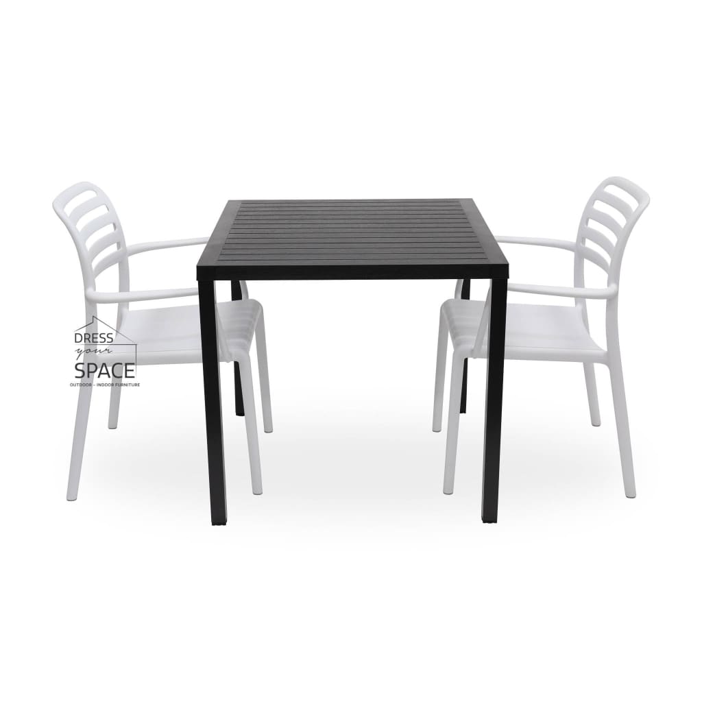Cube - Costa Chair 3P Set - Outdoor Dining Set - Nardi