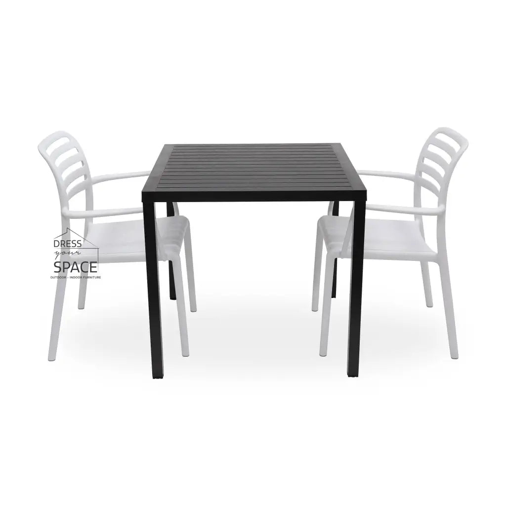 Cube - Costa Chair 3P Set - Outdoor Dining Set - Nardi