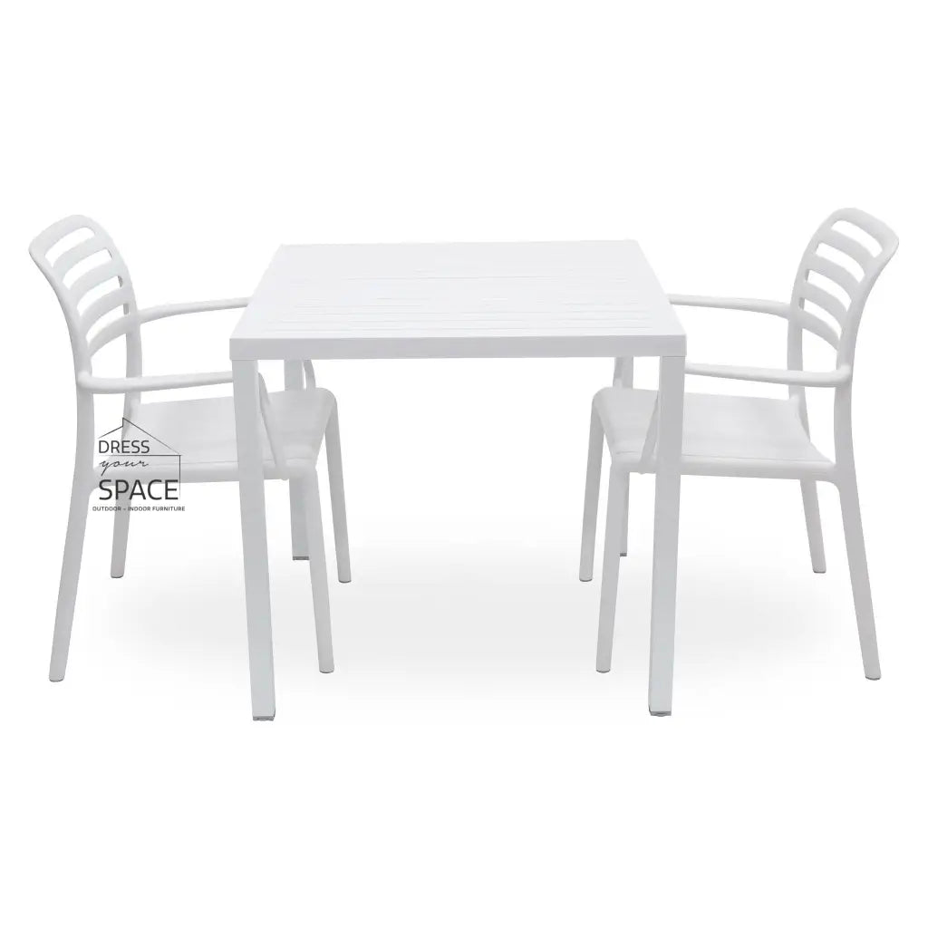 Cube - Costa Chair 3P Set - Outdoor Dining Set - Nardi