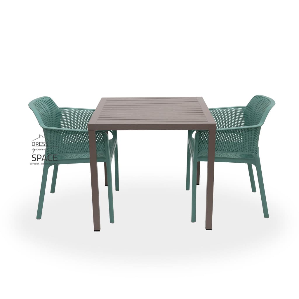 Cube - Net Chair 3P Set - Outdoor Dining Set - Nardi