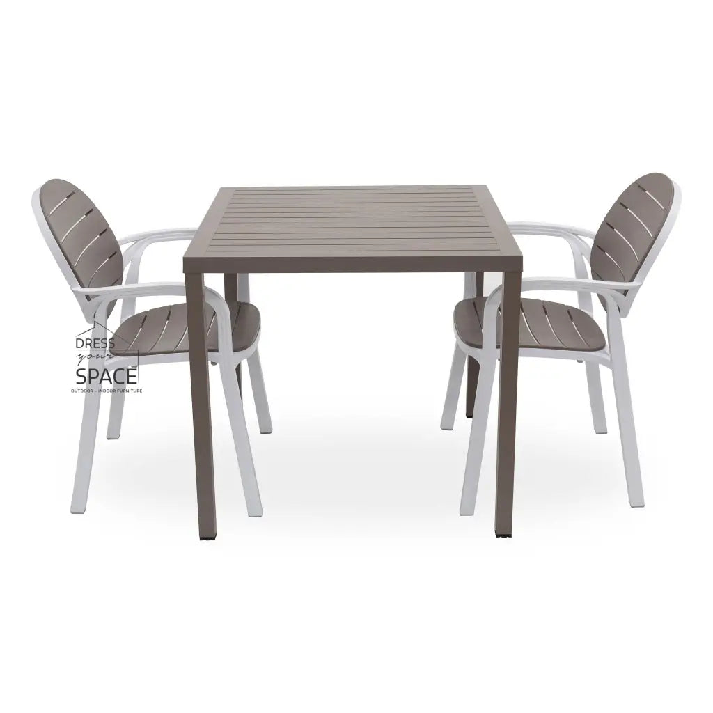 Cube - Palma Chair 3P Set - Outdoor Dining Set - Nardi