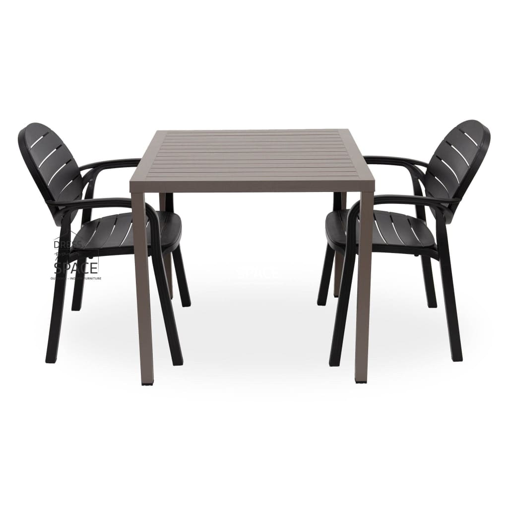Cube - Palma Chair 3P Set - Outdoor Dining Set - Nardi