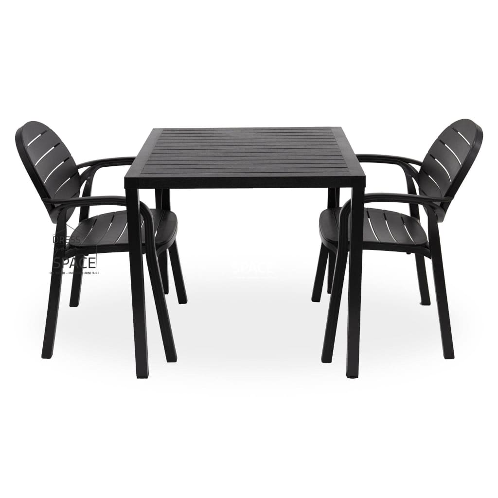 Cube - Palma Chair 3P Set - Outdoor Dining Set - Nardi