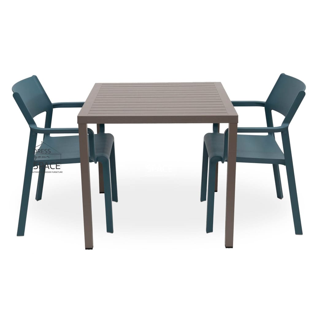 Cube - Trill Chair 3P Set - Outdoor Dining Set - Nardi