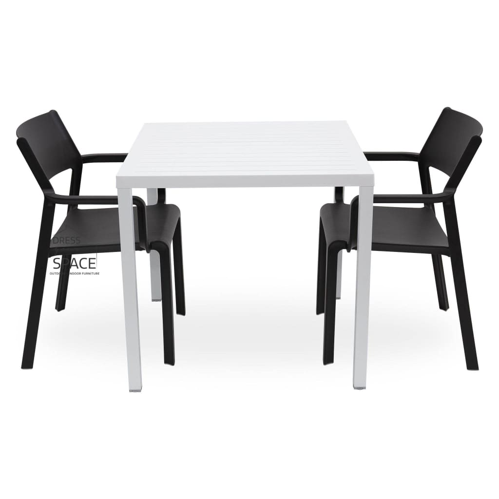 Cube - Trill Chair 3P Set - Outdoor Dining Set - Nardi